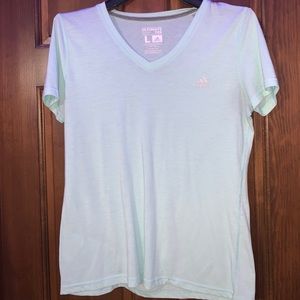 Adidas V-neck short sleeve